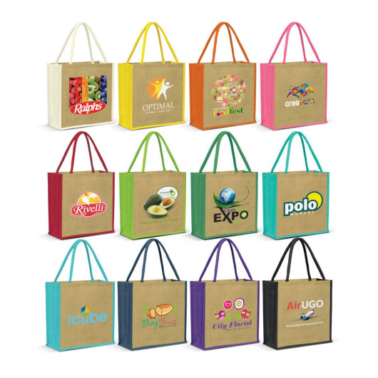 Forrest Jute Tote Bags Colour Range